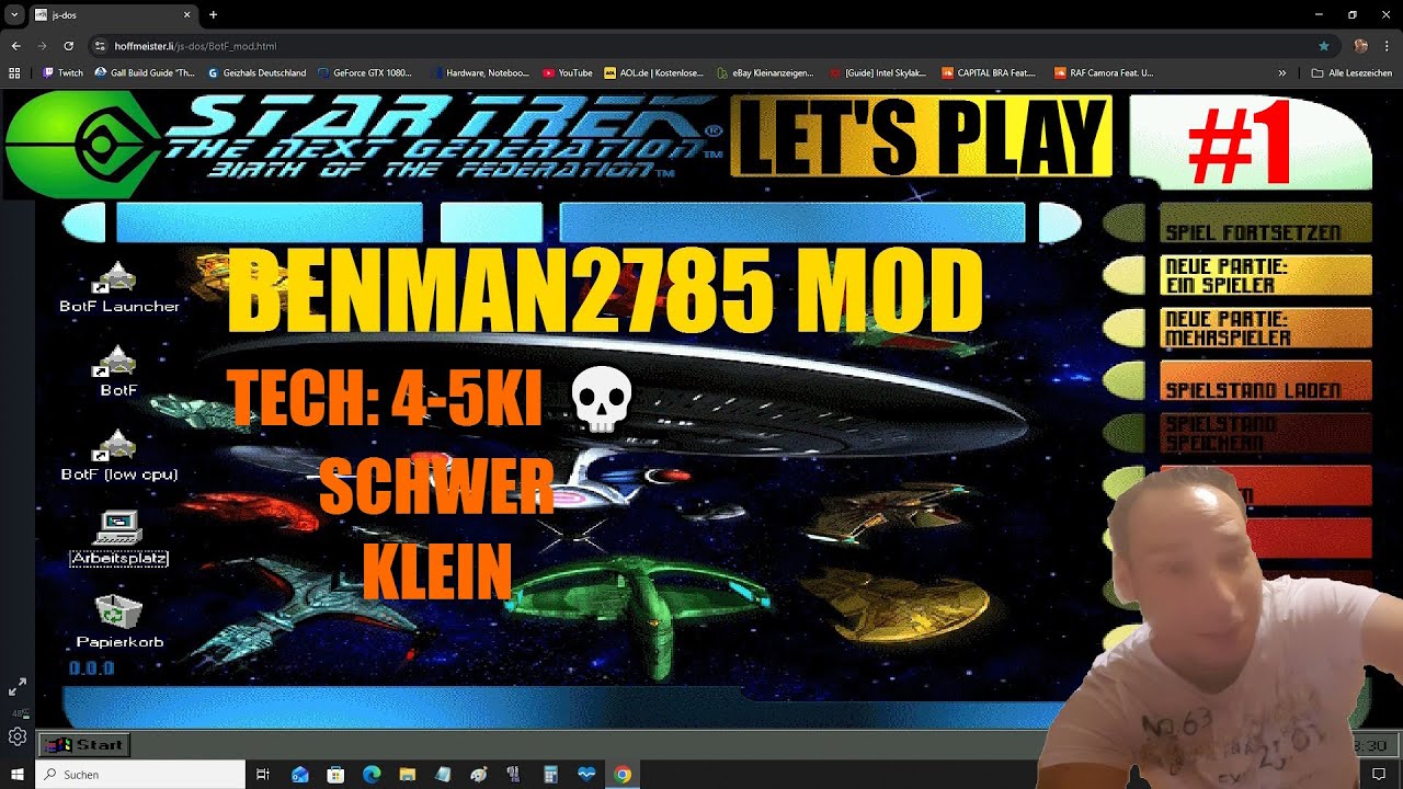 Birth of the Federation| Benman2785 Mod| Part 1| Ferengi| Im Webbrowser Spielen| Tech 4-5KI💀