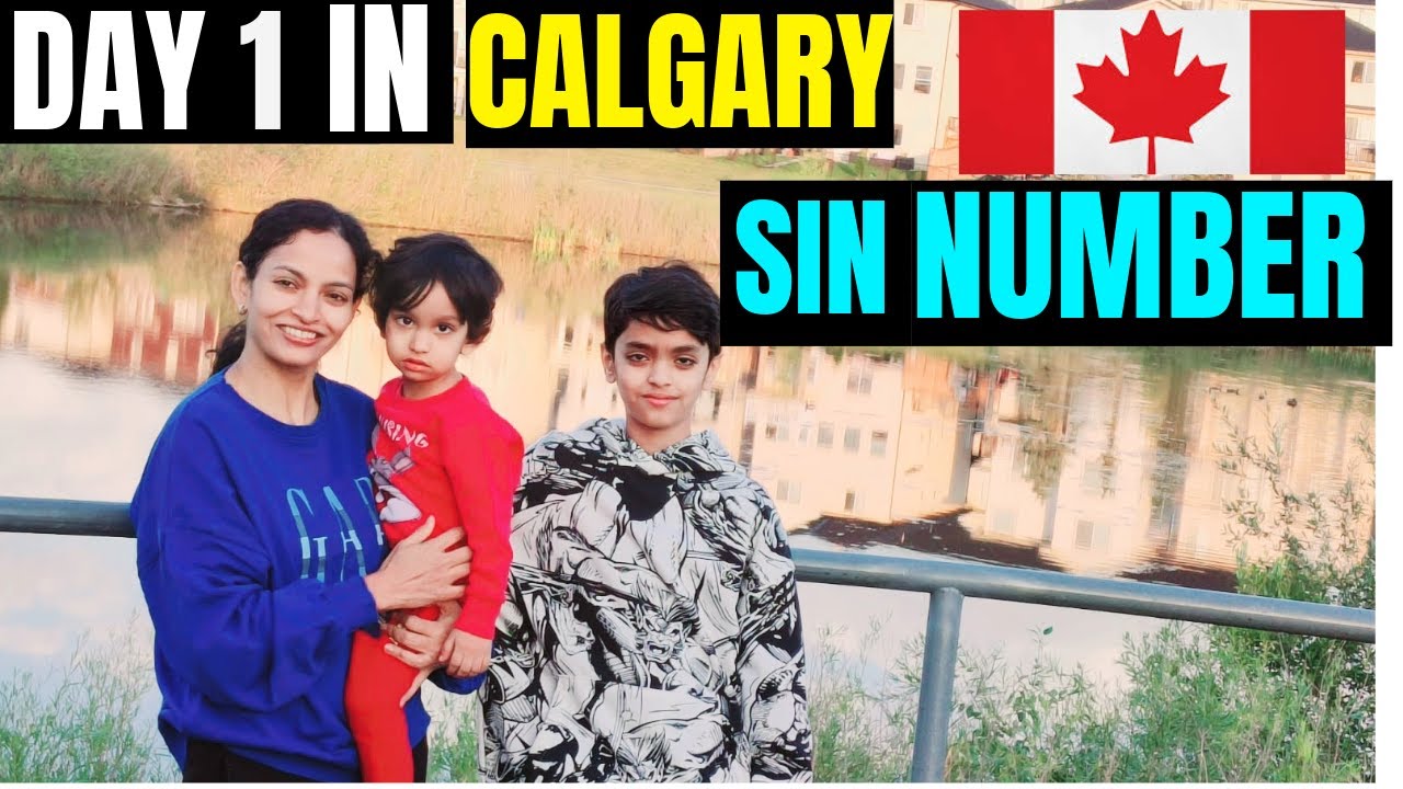Day 1 in Calgary, Canada | How to get SIN number | Service Canada | North East Calgary