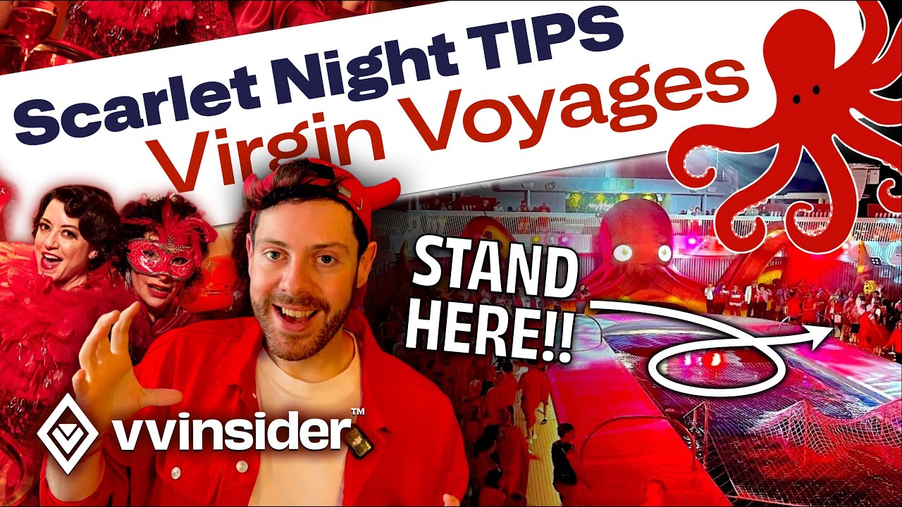 Полный путеводитель по Алой ночи: Красная вечеринка Virgin Voyages 2025