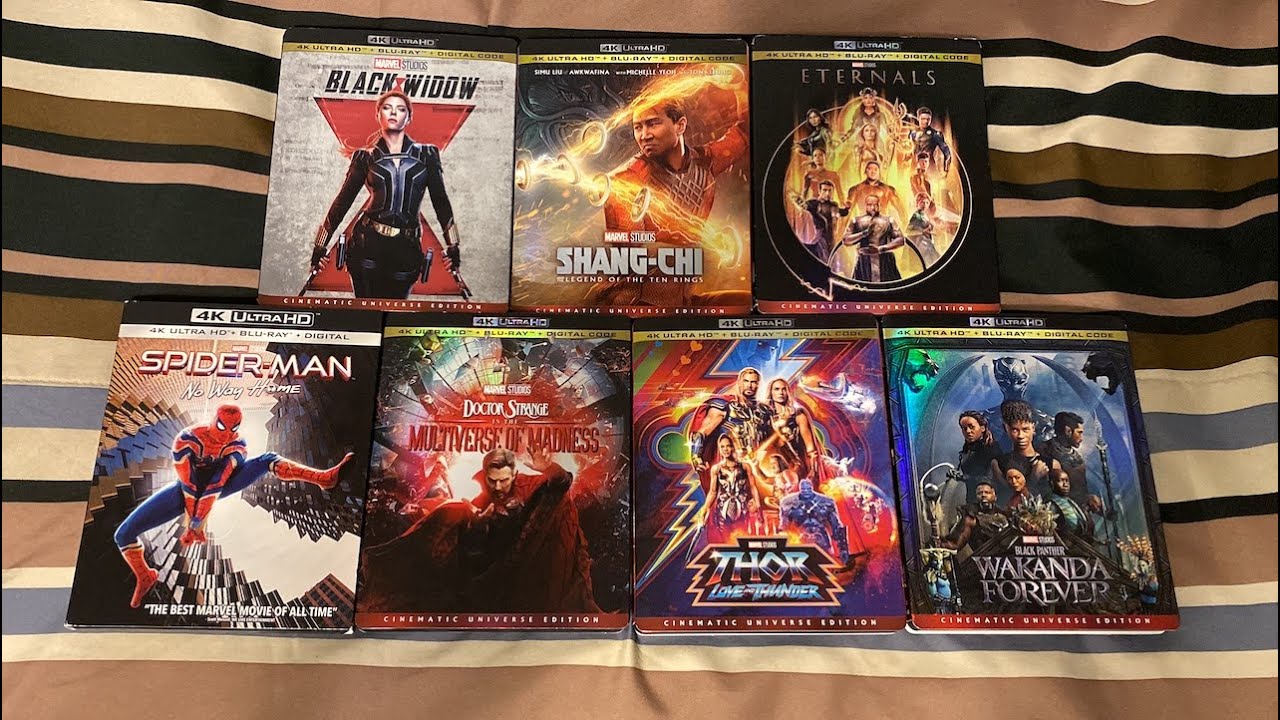 My Marvel Cinematic Universe (MCU) Phase Four Movie Collection (2023)