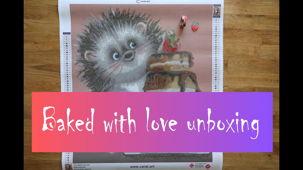 carat.art 🦔 Baked with love unboxing