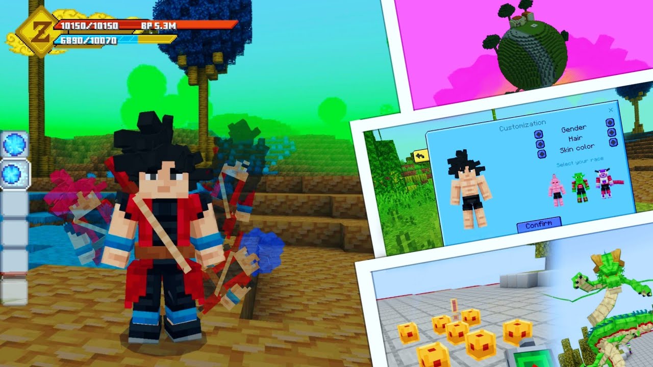 I Found The BEST Dragon Ball Mod!! | Dragon Ball Evolution Addon/Mod For Minecraft PE!? | (1.21.72+)