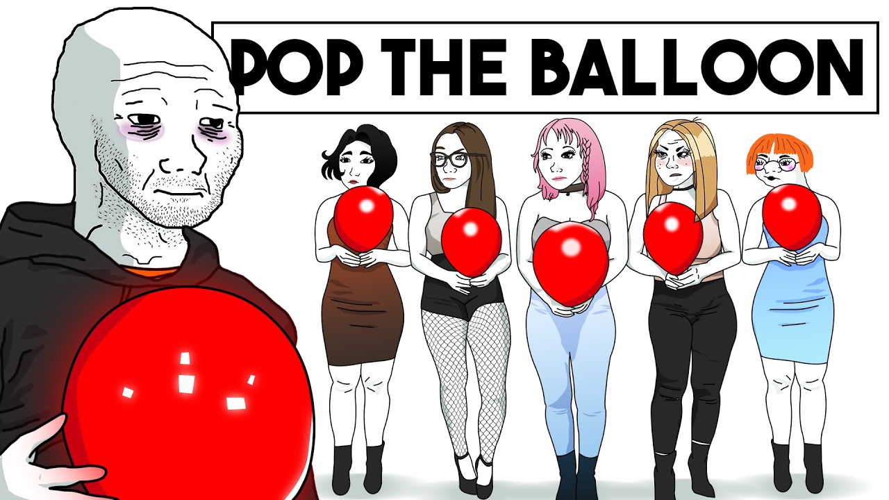 Pop the balloon be like