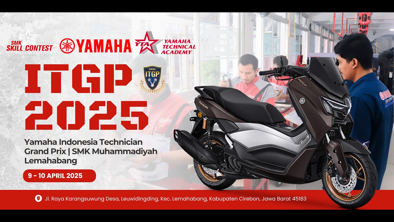 Yamaha Indonesia Technician Grand Prix (ITGP) 2025 | SMK Muhammadiyah Lemahabang