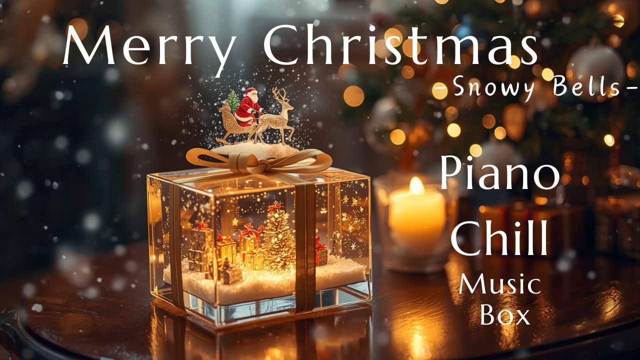 🎵 Snowy Bells – 🎄Merry Christmas Chill Piano Music Box | Gentle, Warm & Peaceful Holiday Melody