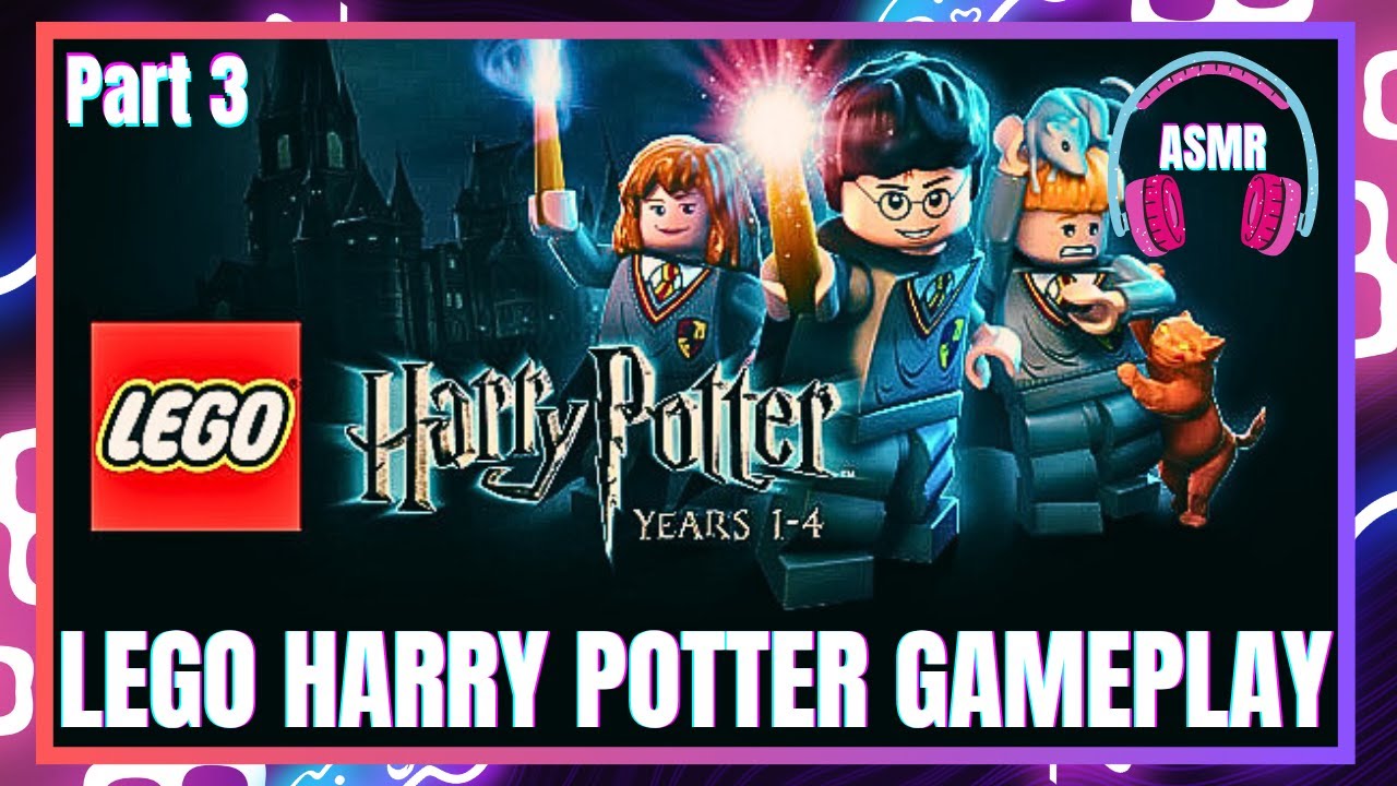 Lego Harry Potter Part 3 | Years 1 - 4 | Cozy Pixel Gaming | ASMR (No Commentary)