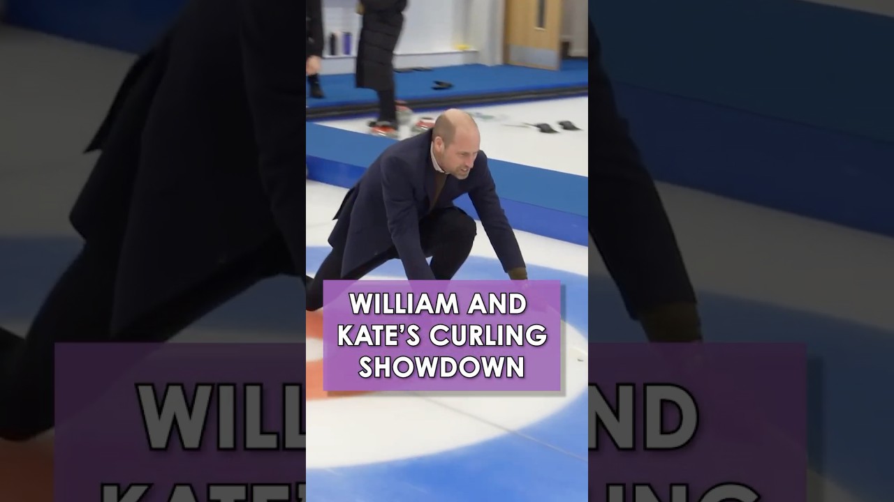 The Prince and Princess of Wales Face off in a Curling Challenge in Scotland