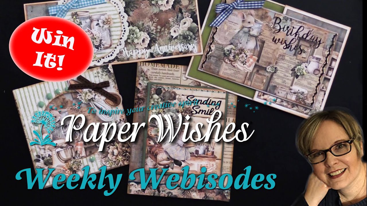 4 Sweet Cards Using Home Baker Collection by Prima