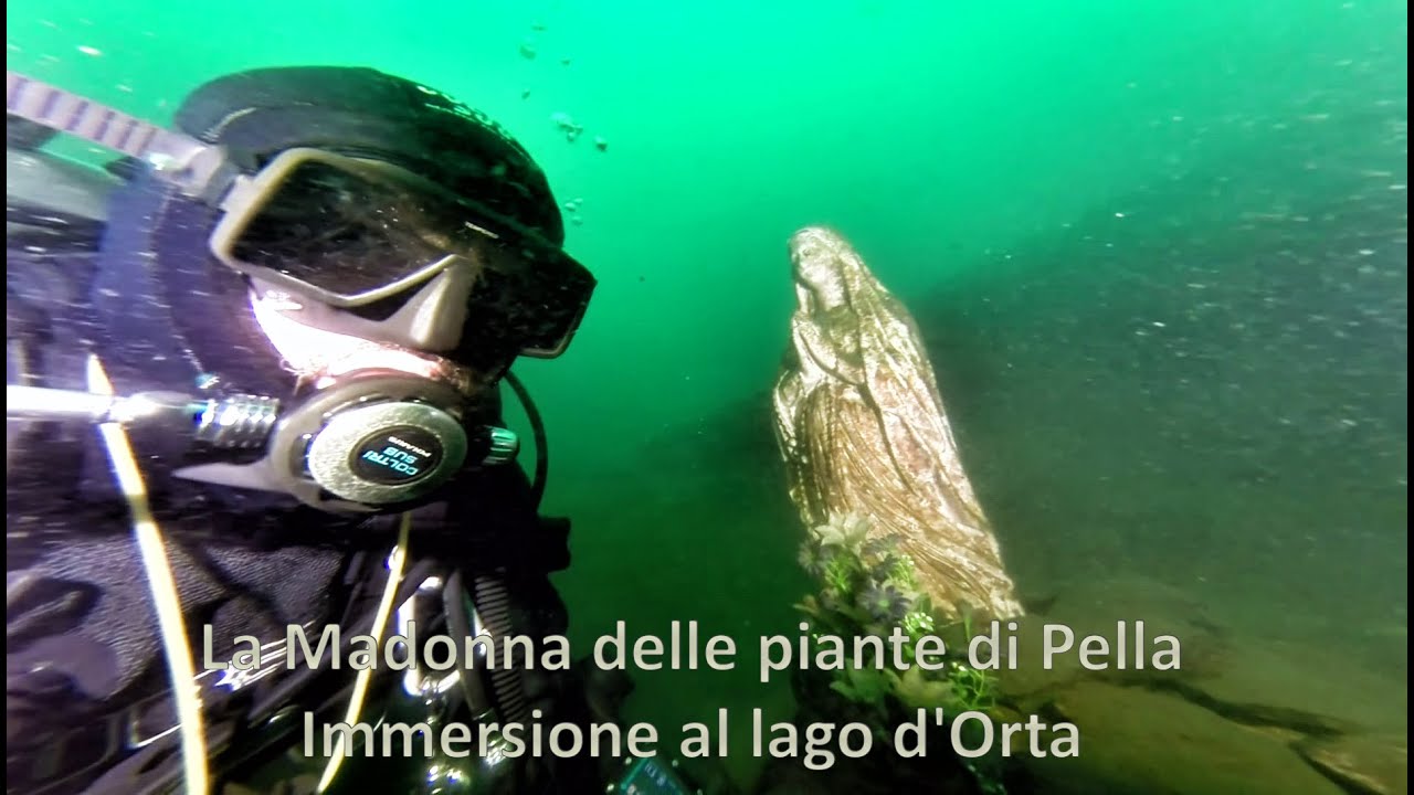 La Madonna delle piante di Pella - Immersione al lago d'Orta