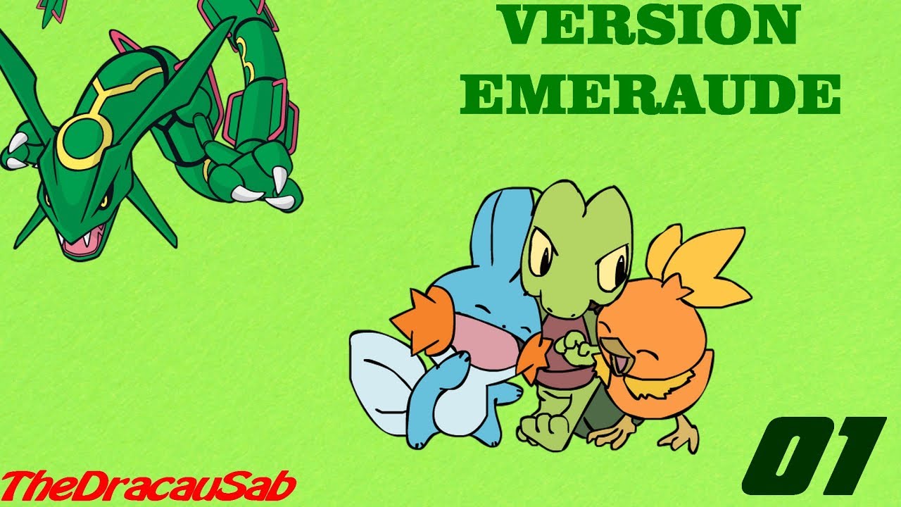 POKEMON EMERAUDE # 01 - Début à Hoenn !