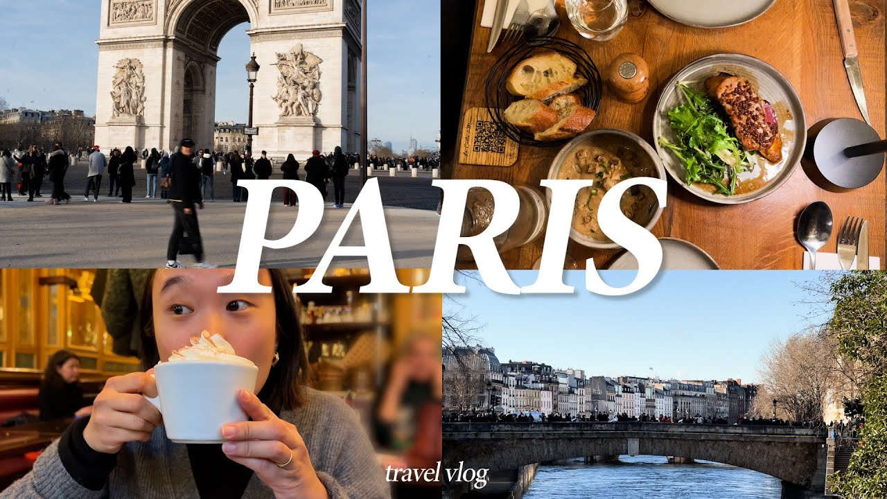 Paris Travel Vlog 🇫🇷 Evening at the Louvre, Shopping Haul! Trying Escargot (Snails) 🐌