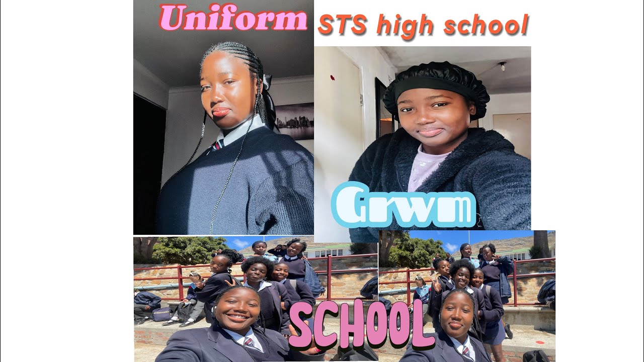 High school vlog,GRWM,uniform,classes,Simon’s town high school