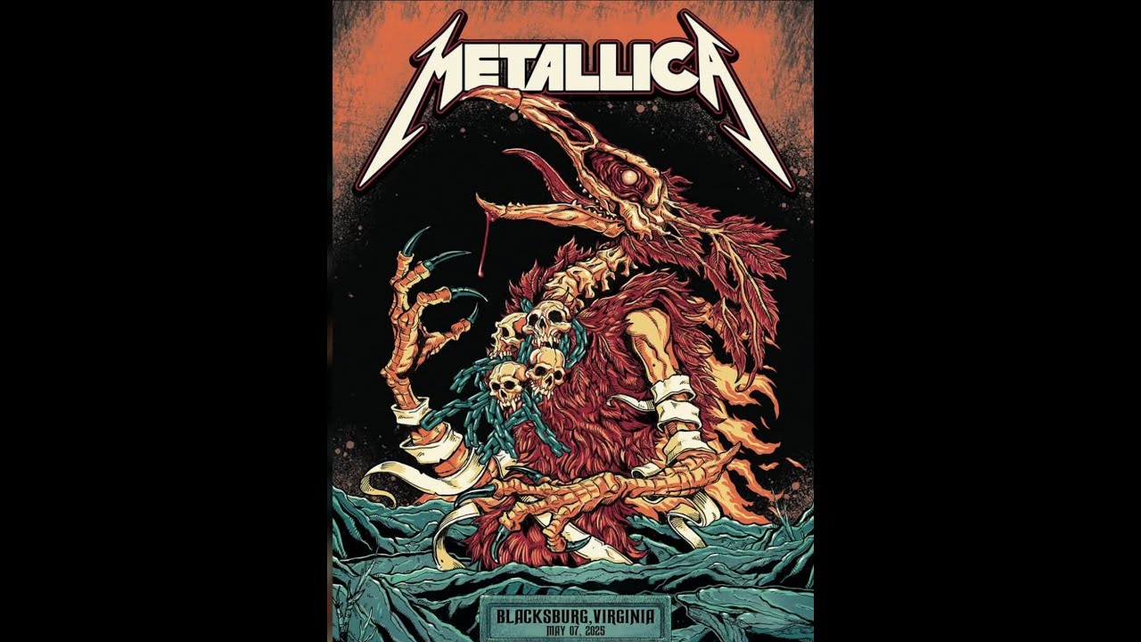 MetallicA Live Full Show 2025-05-07 Lane Stadium Virginia Tech Blacksburg, Va 1080p