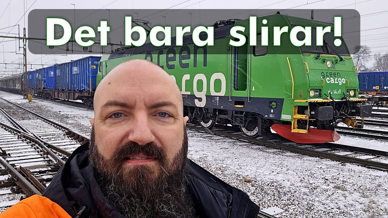 Det bara slirar︱Livet som Lokförare
