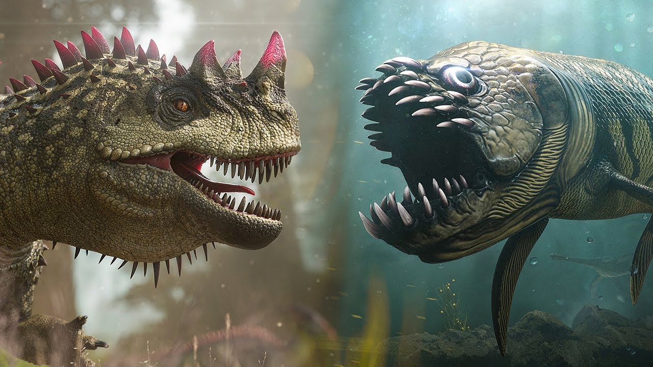 ASA - Xiphactinus and Ceratosaurus Official Release