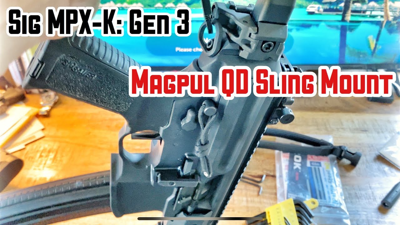 SIG MPX K: The Ultimate Quick Detach Sling Upgrade【Gun25】