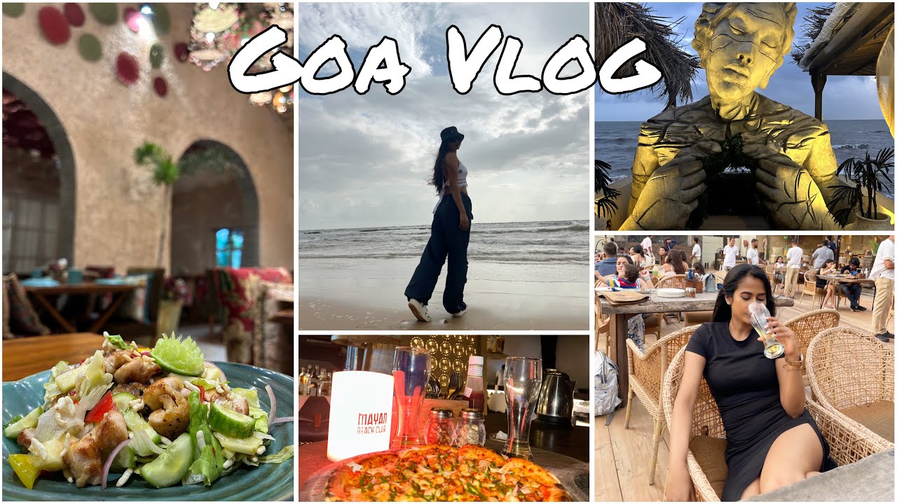 VLOG 113: Goa Vlog 🏖 Birthday vlog 🎂 travel vlog🌱 Celebrating birthday in Goa🎊