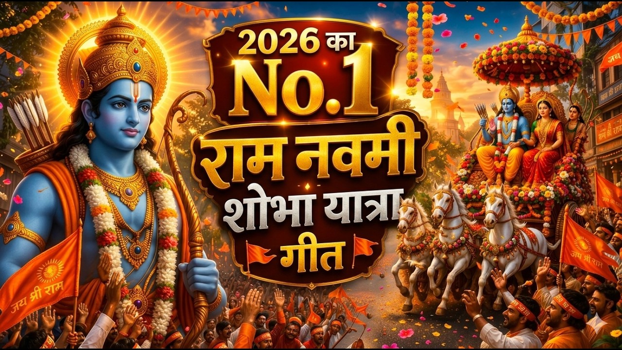 आज रामनवमी का पावन दिन है | जय श्रीराम रैली सॉन्ग | Ram Navami Special