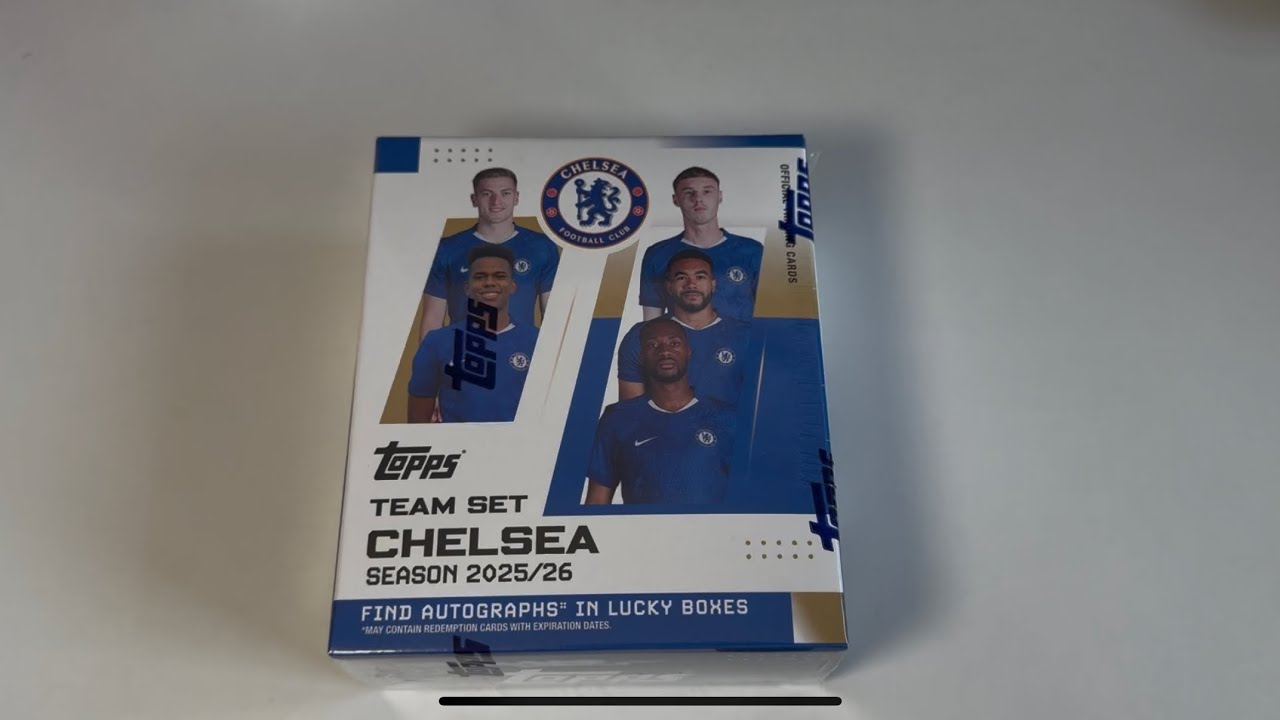 NOWY TEAM SET CHELSEA OD TOPPS! 