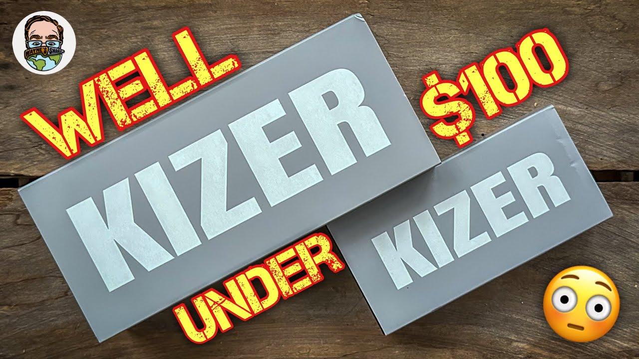 DOUBLE KIZER REVIEW!! Two great knives WELL under $100!! 👌🏼🔥🔥