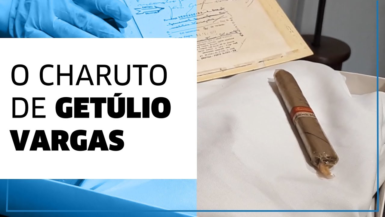Charuto no Museu J&uacute;lio de Castilhos pode ter pertencido a Get&uacute;lio Vargas