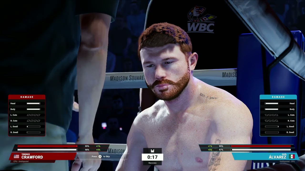 Undisputed Terence Crawford VS Saul Canelo Alvarez  Fight Sim AI Fight