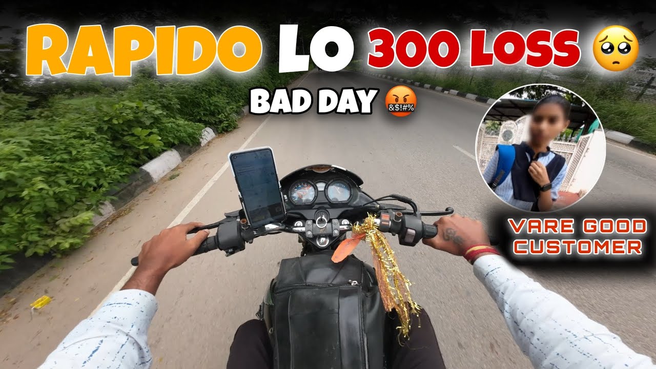 Rapido customer తో fight అయ్యింది Bad Experience 😔#rapido #biketaxe#hyderabad#rapidoTelugu#ridernani