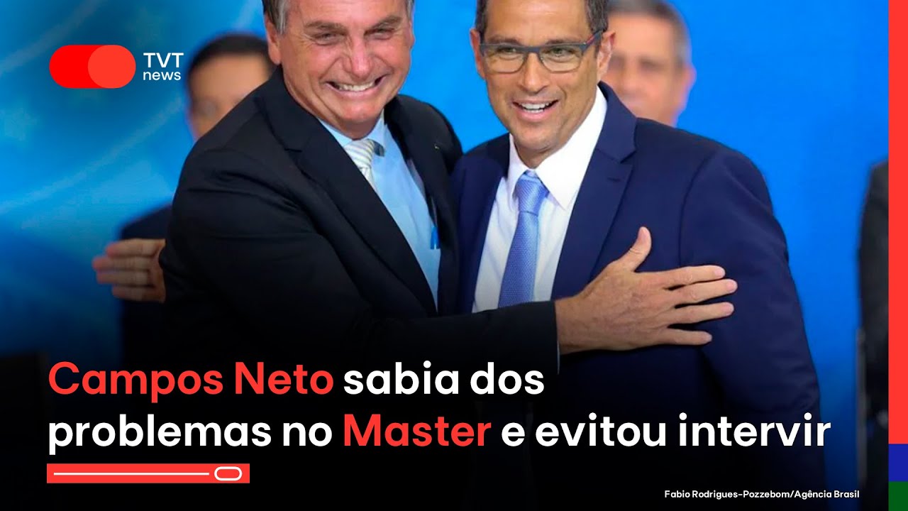 #aovivo Campos Neto sabia dos problemas no Master e evitou intervir; Rubio ameaça Delcy na Venezuela