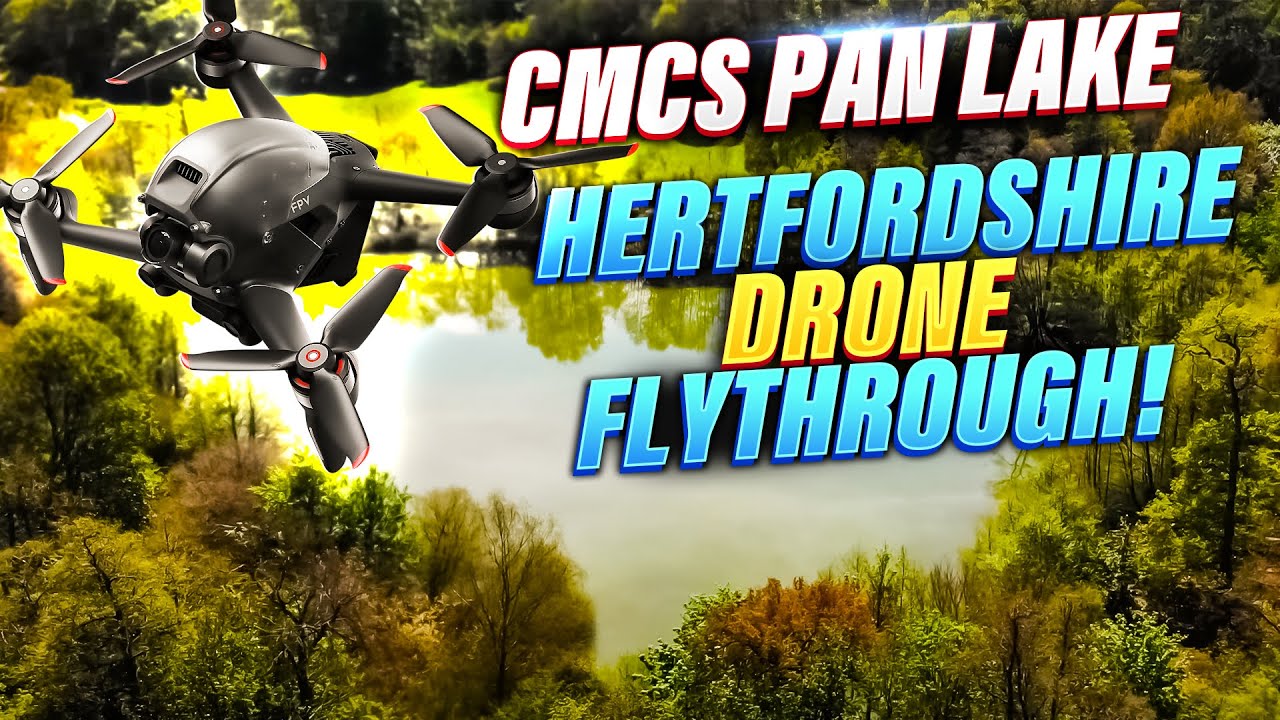 🚁 Aerial Tour of CMCS Pan Lake in Hertford, Hertfordshire - swimbooker: The Flythrough