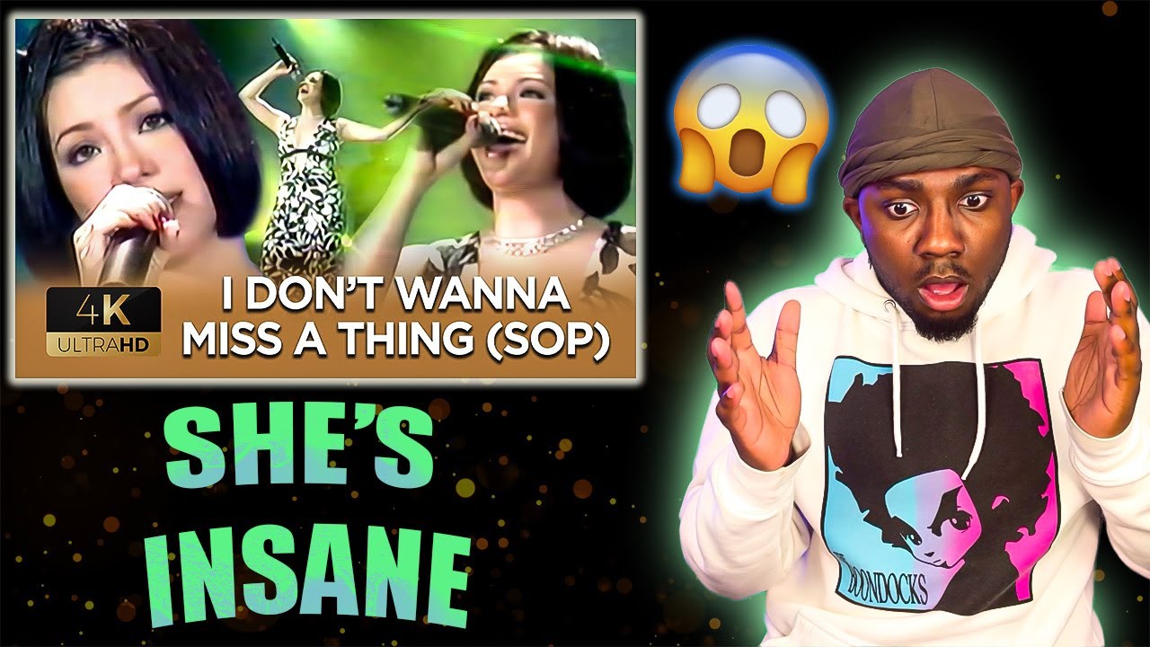 First Time Hearing Regine Velasquez - I Don't Wanna Miss A Thing (Highest Version) Reaction