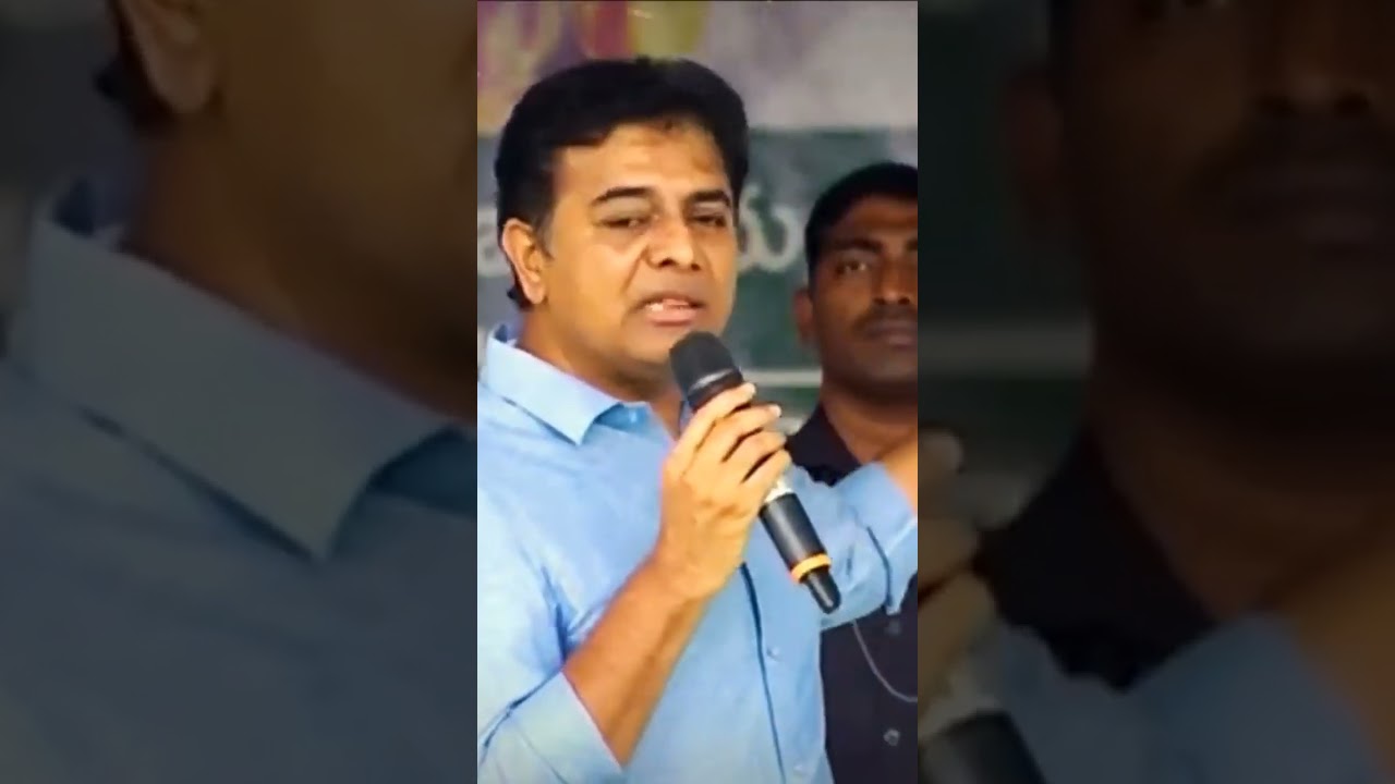 #KTR #powerful speech #youth #students #telugureels