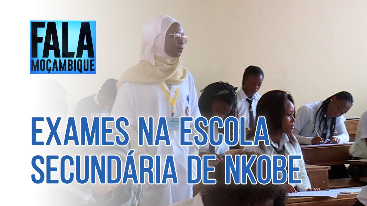 EXAMES FINAIS NA ESCOLA SECUNDÁRIA DE NKOBE, 08/12/2021
