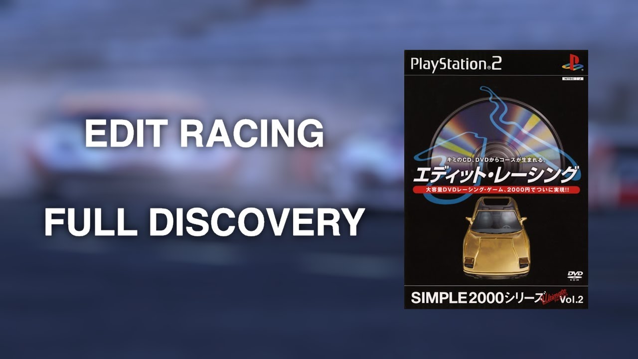 Trying 10 obscure Japanese games #5 - Edit Racing