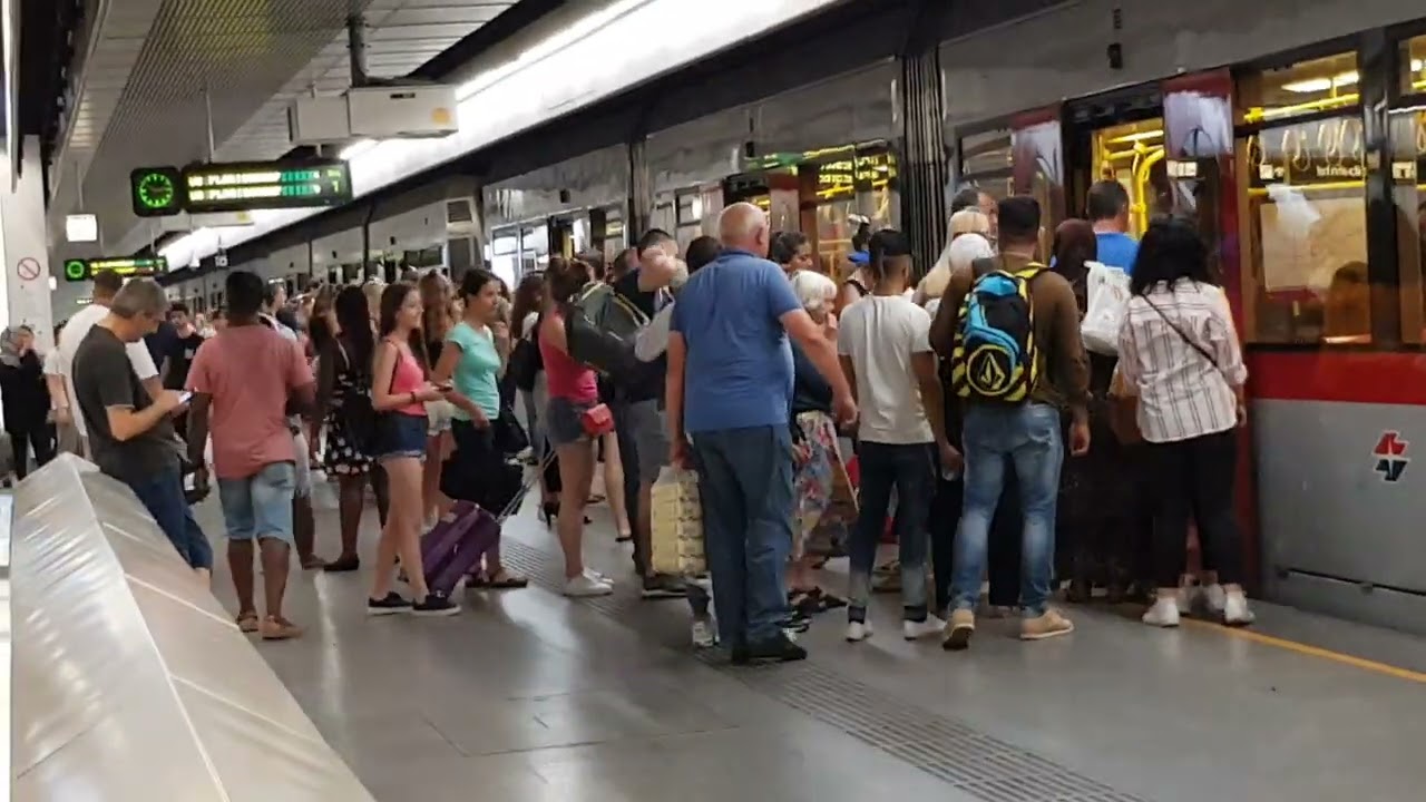 Vienna subways. Austria