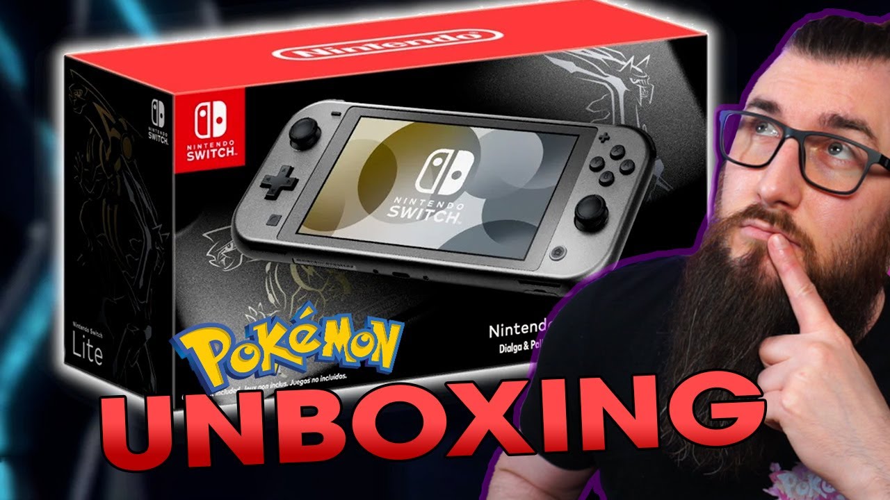 Dialga & Palkia Nintendo Switch LITE UNBOXING | Deutsch