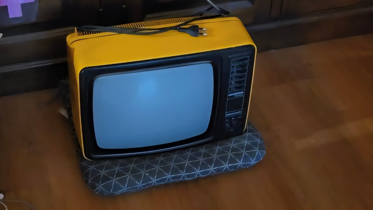So ein Fernseher Universum Senator Elektronik auspacken und Testen . Und nächste Woche ein Weltempfä