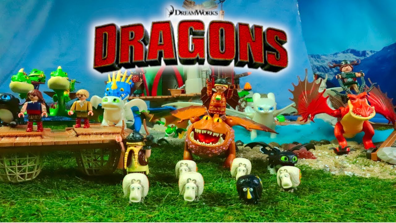 Drachenrennen Dragonrace, Drachenzähmen leicht gemacht, Playmobil Dragons,  Drachen Spielzeug, KiDo