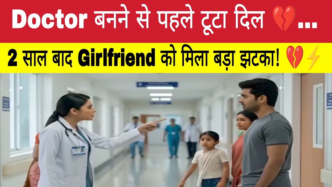 डॉक्टर बनते ही गर्लफ्रेंड ने छोड़ा, समझी था बेरोज़गार… 2 साल बाद जो हुआ देख रो पड़ी! 😳💔