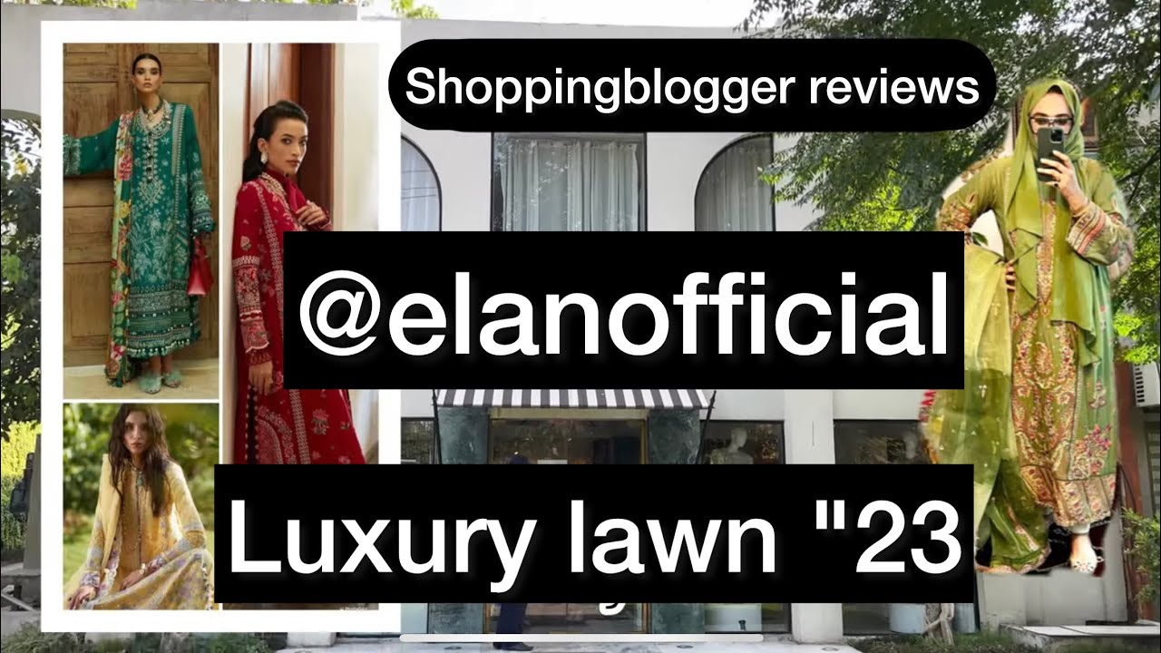 @elanofficial luxury lawn 