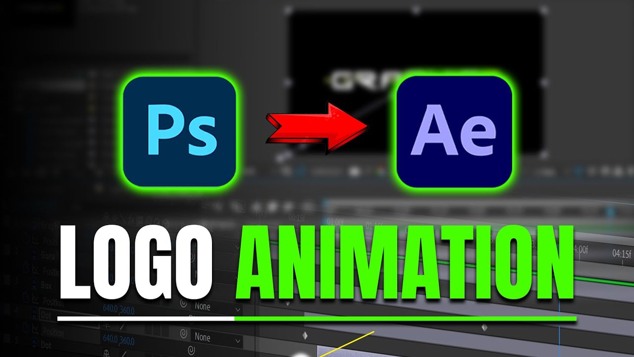 Как анимировать логотип из Photoshop в After Effects (пошаговая инструкция)