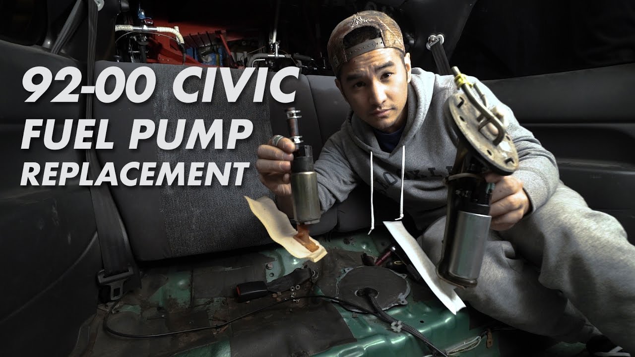КАК: заменить топливный насос на Civic 92-00