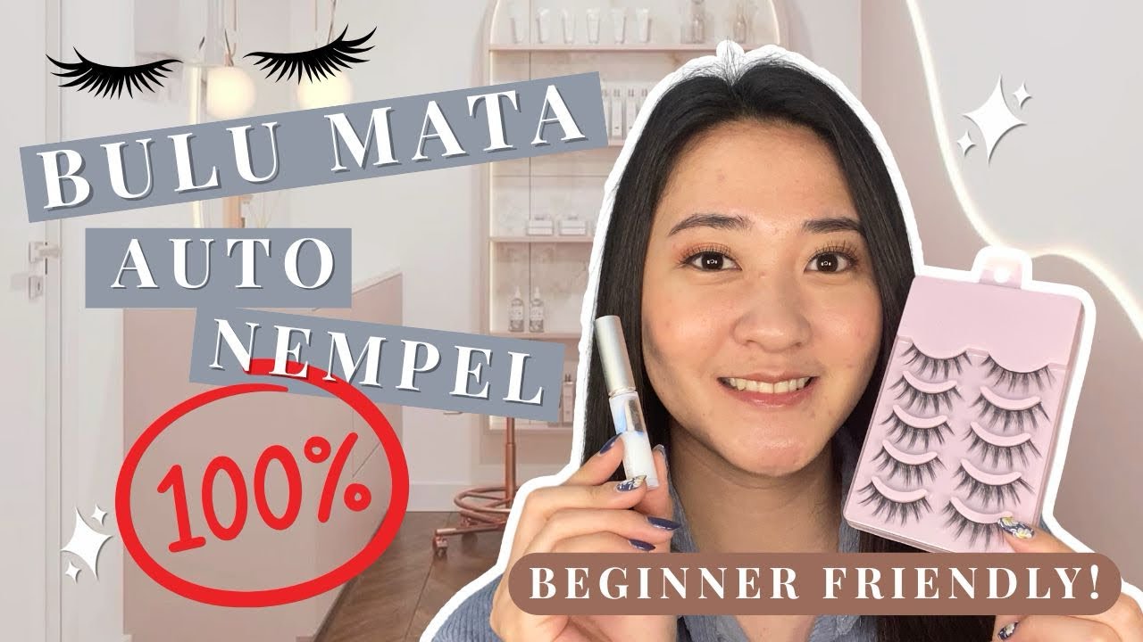 Cara Pasang Bulu Mata Palsu Tanpa Drama! Cocok Buat Pemula - Beginner Friendly