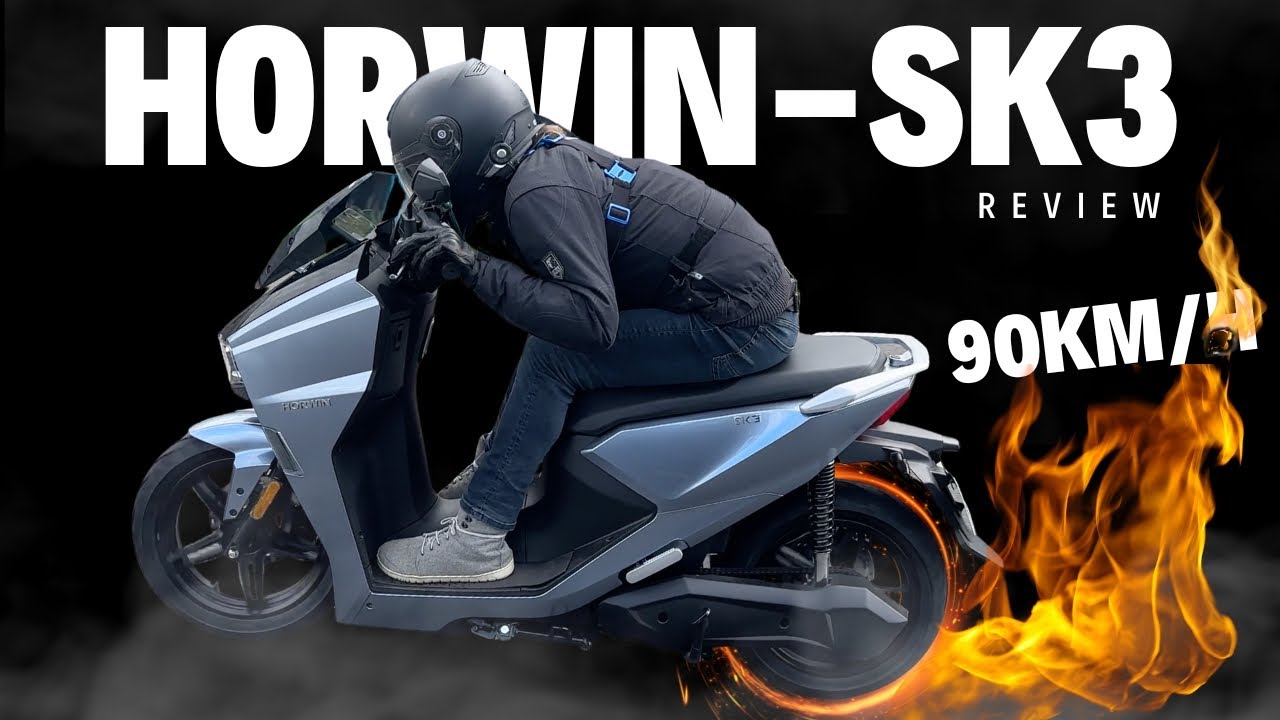 HORWIN-SK3 🔥 90KM/H E-ROLLER 🔥 #horwin #horwinsk3 #sk3 #eroller #escooter #test #ride #review (D)