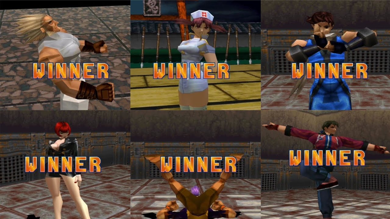Bloody Roar 2 All Win Poses | Ps 1 | PSX