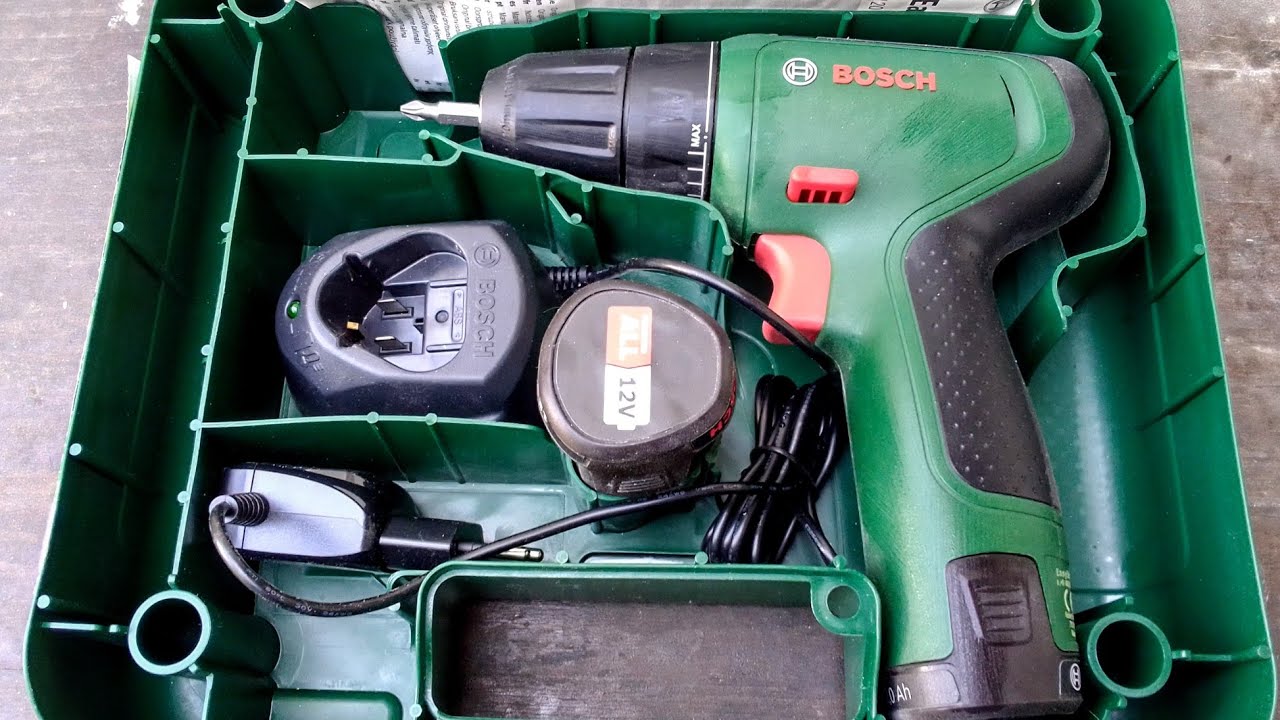 Bosch Easy drill 1200, trapano avvitatore 12v.