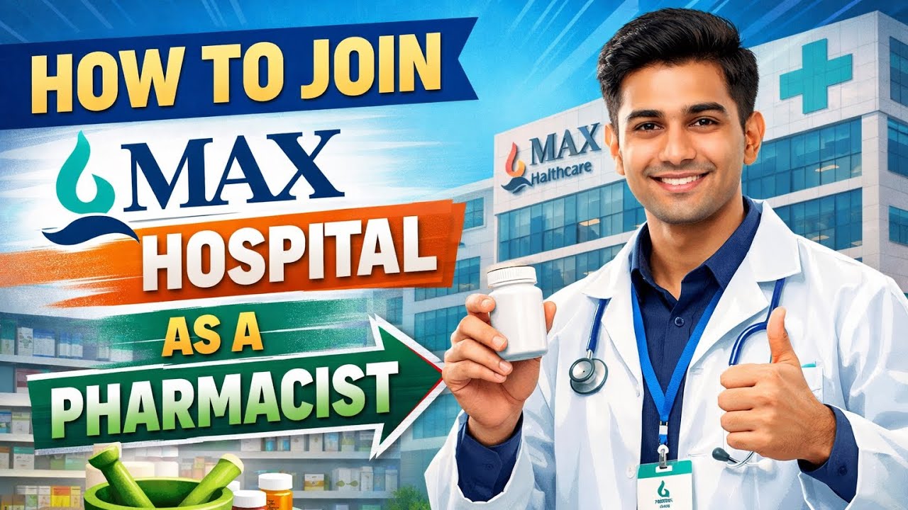 How to join max hospital as a pharmacist | max joining process | #pharmajob #pharmacist #jobvacancy
