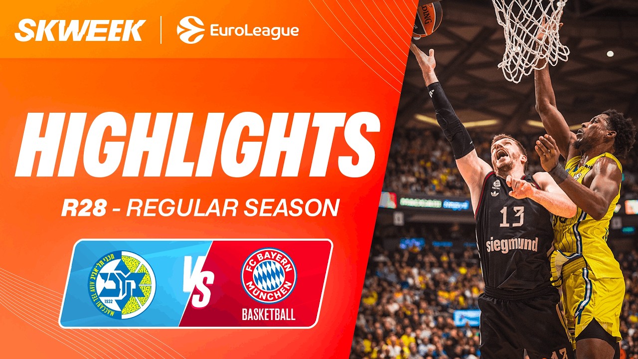 MACCABI TEL AVIV / BAYERN MUNICH  - EuroLeague Highlights R28