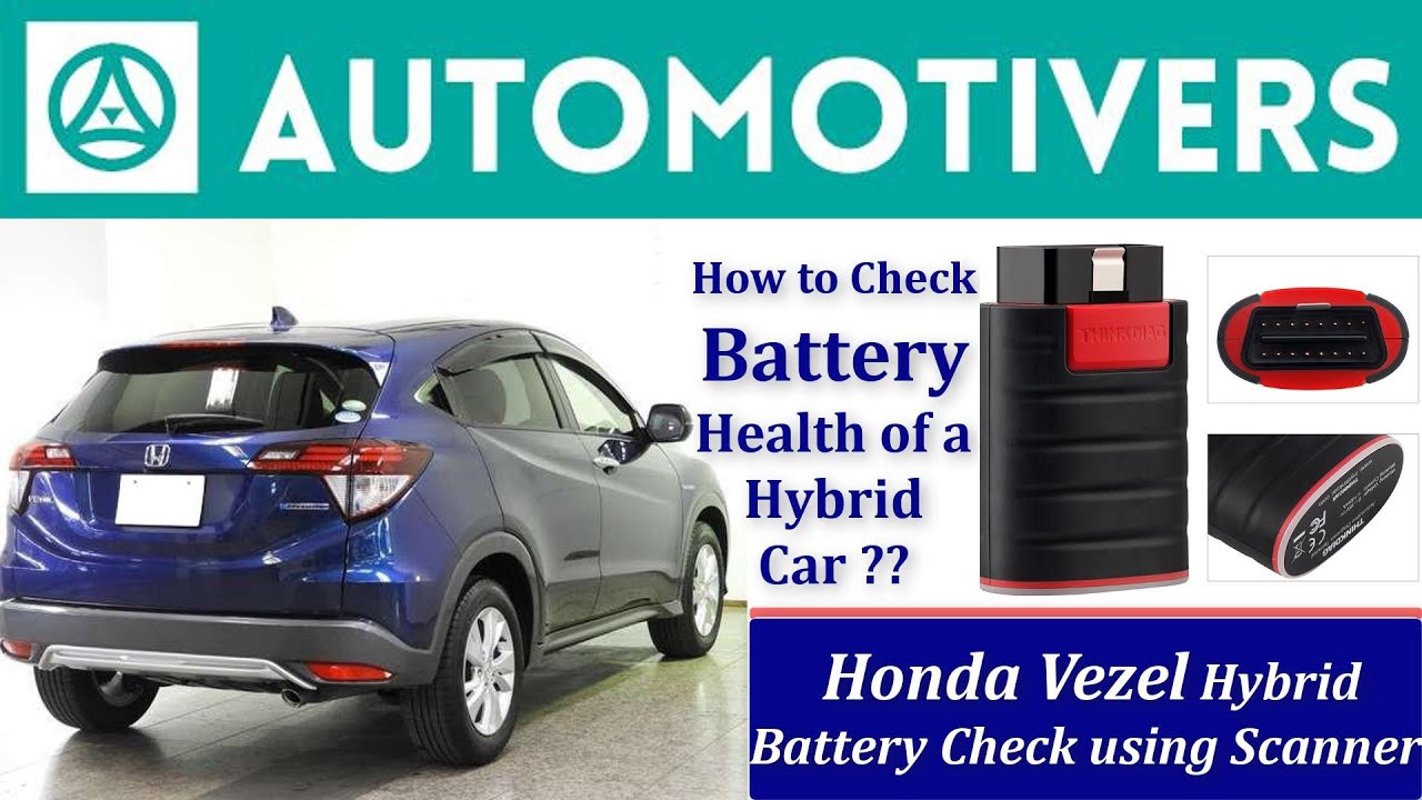 How to Check Battery Health of a Hybrid Car | Vezel Hybrid Battery Check with OBD2 Scanner