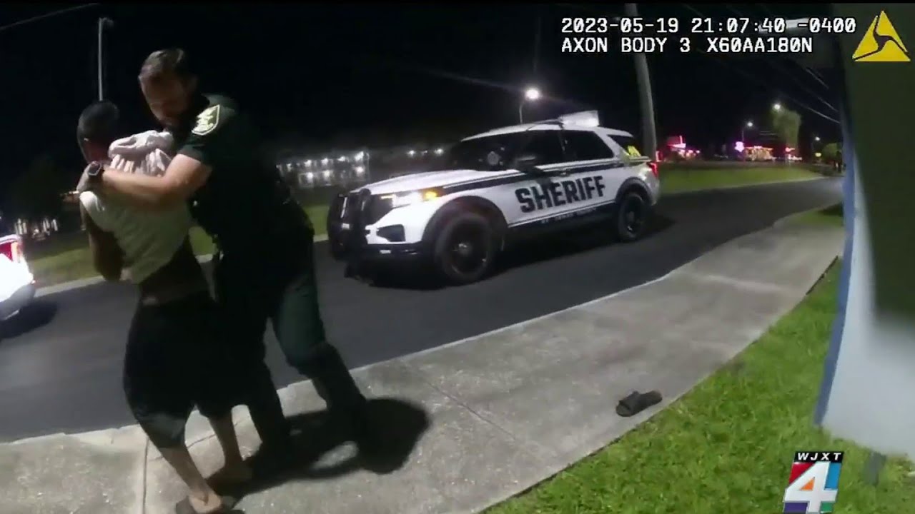 Body camera video shows encounter between St. Johns County Sgt., man accused in his death