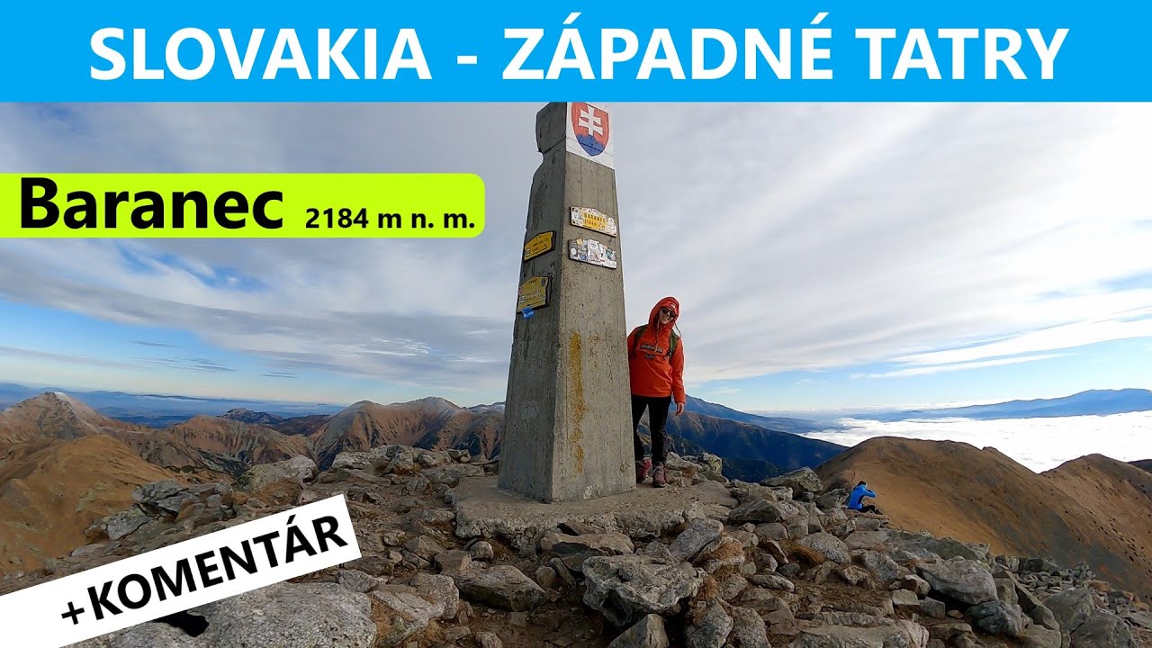 Turistika | Vrchol Baranec aj cez zimnú uzáveru | Západné Tatry